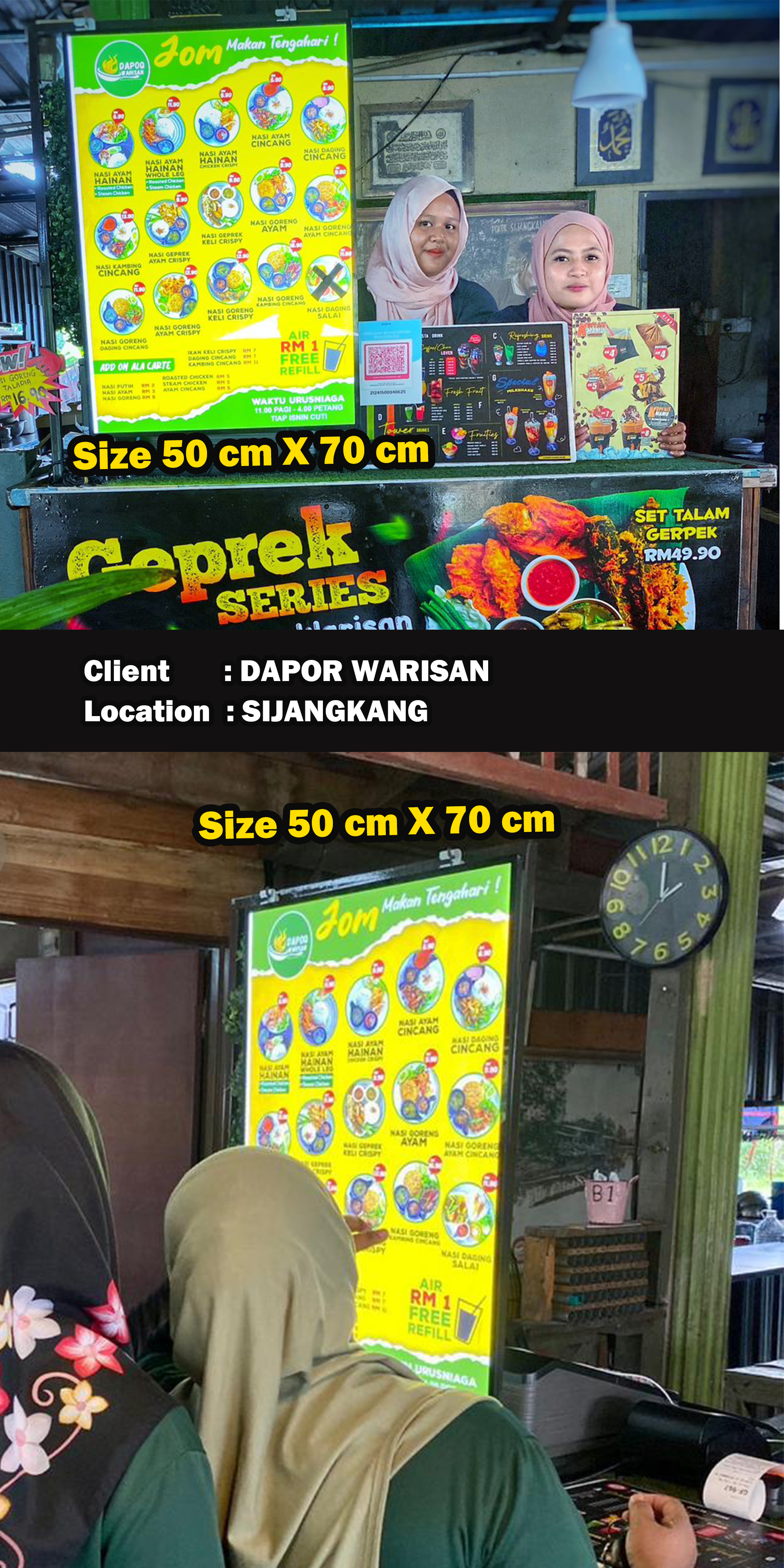 dapor warisan