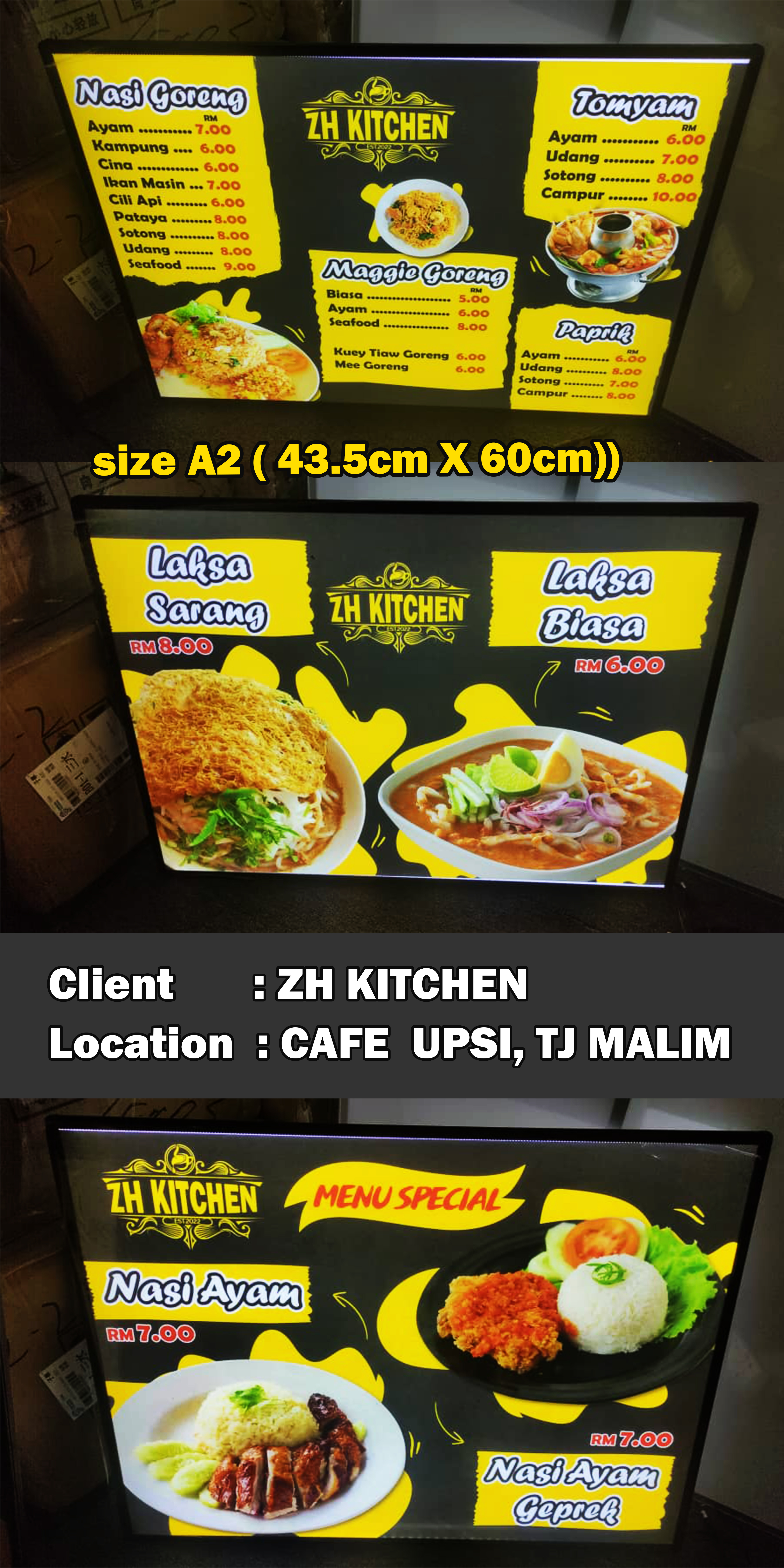 zh kitchen UPSI